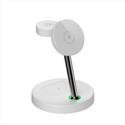 Buy Charge Core 3 in 1 Wireless Charging Station for Apple White