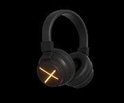 Buy Laser Kids Bluetooth LED Headset with ENC Black