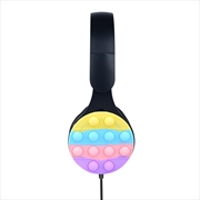 Buy Laser Kids Bubble Pop Wired Headphones Black