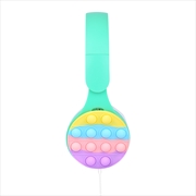 Buy Laser Kids Bubble Pop Wired Headphones Green