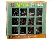 Buy 12 Metal Puzzles
