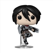 Buy Attack on Titan - Mikasa Ackerman US Exclusive Metallic Pop! Vinyl [RS]