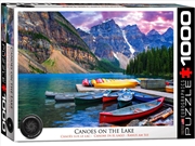 Buy Lake Louise Canoes On The Lake 1000 Piece