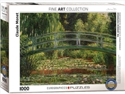 Buy Monet, Japanese Footbridge 1000 Piece