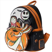 Buy Loungefly Nightmare Before Christmas - Disney 100 Halloween US Exclusive Glow Mini Backpack [RS]