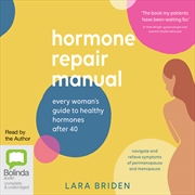 Buy Hormone Repair Manual Every Woman's Guide to Healthy Hormones After 40