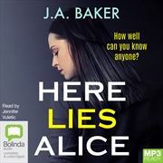 Buy Here Lies Alice