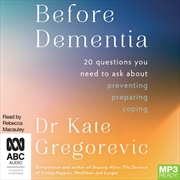 Buy Before Dementia 20 Questions You Need to Ask