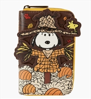 Buy Loungefly Peanuts - Snoopy Scarecrow Zip Around Wallet