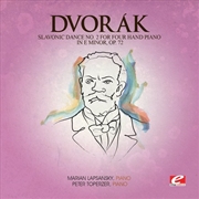 Buy Slavonic Dance 2 Four Hand Piano E Min 72