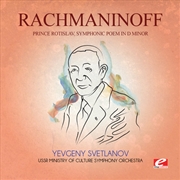 Buy Prince Rotislav Symphonic Poem In D Min