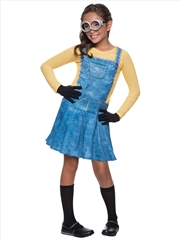 Buy Minion Female Child Costume - Size 3-5 Years