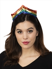 Buy Pride Sequin Tiara - Adult