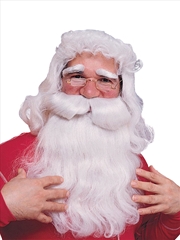 Buy Santa Beard & Wig Set - Adult