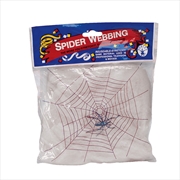 Buy White Spider Webbing  With Spiders