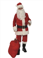 Buy Santa Suit - Velvet Size Std