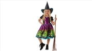 Buy Ombre Witch Costume - Size 9-10 Yrs