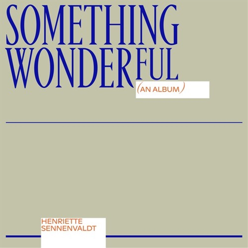 Something Wonderful/Product Detail/Pop