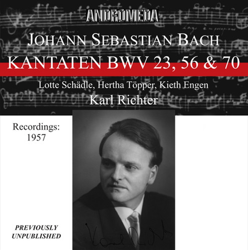 Kantaten Bwv 23 56 And 70/Product Detail/Classical