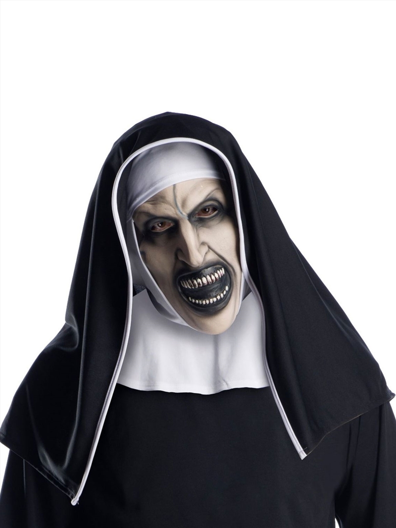 The Nun 3/4 Mask With Headpiece - Adult/Product Detail/Costumes