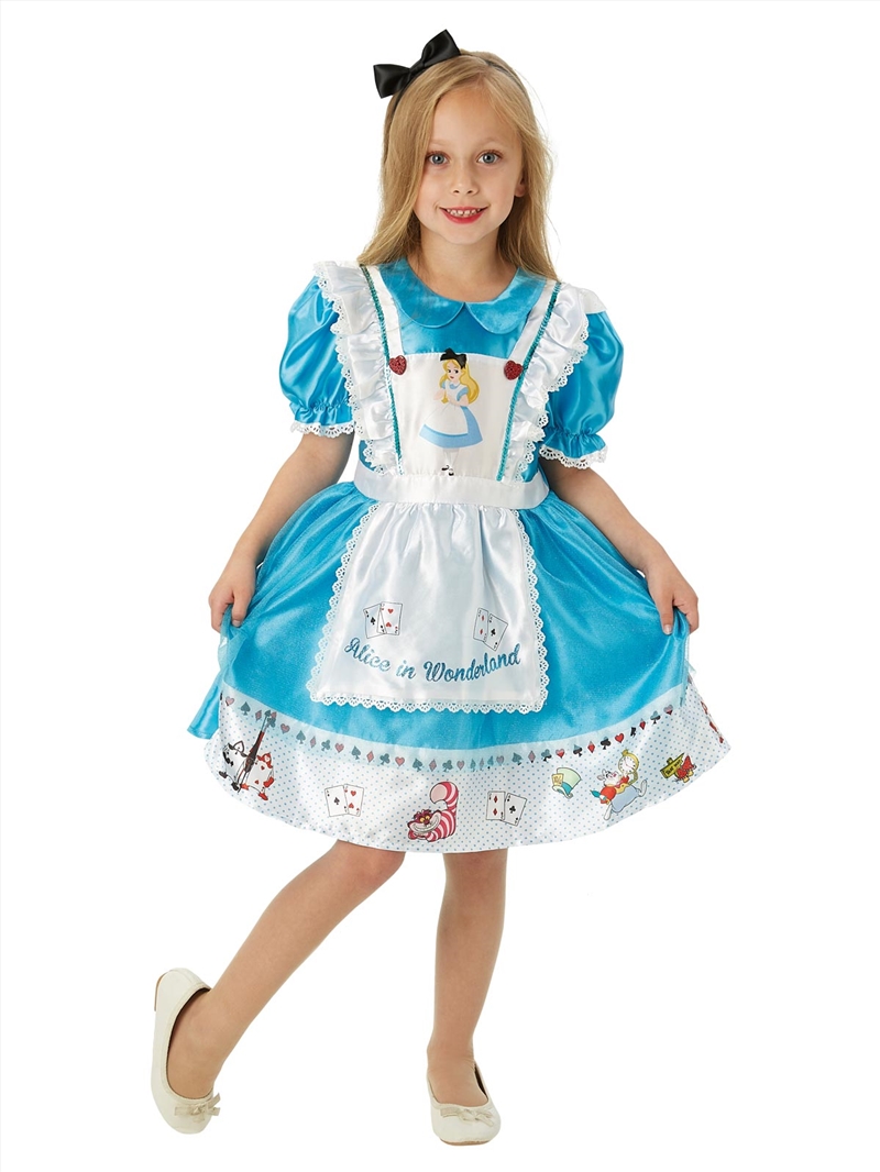 Alice In Wonderland Deluxe Costume - Size 4-6/Product Detail/Costumes