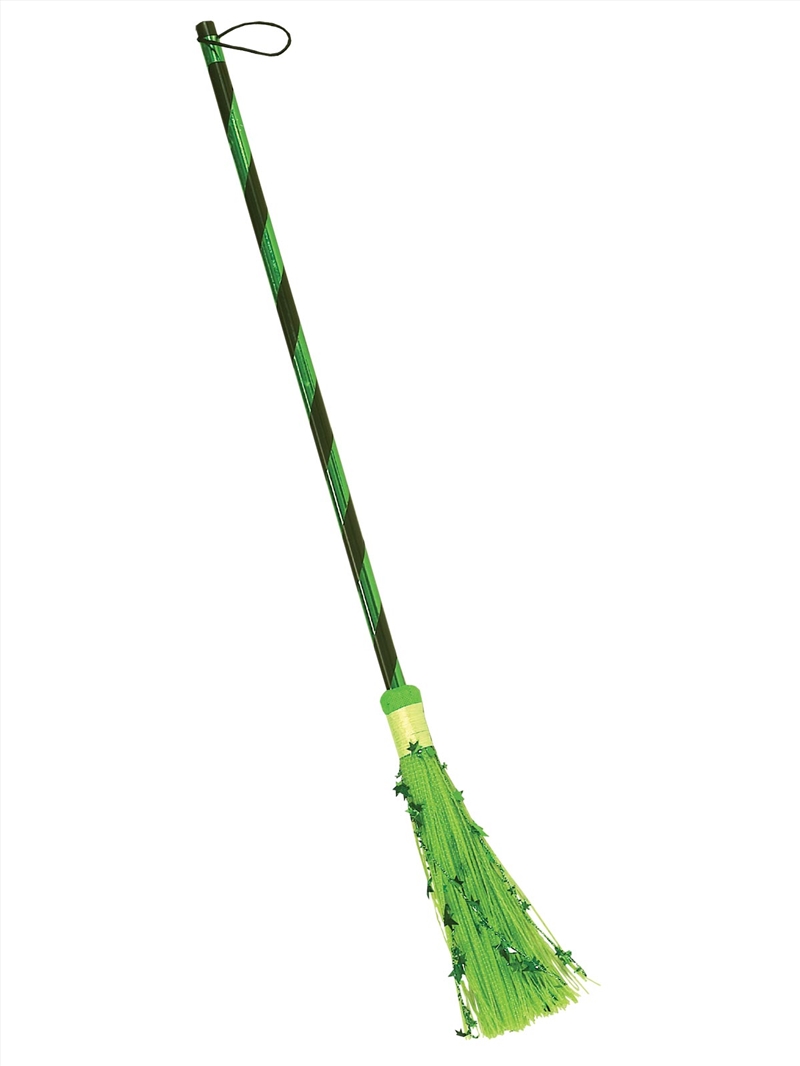 Witch Broom Metallic - Green/Product Detail/Costumes