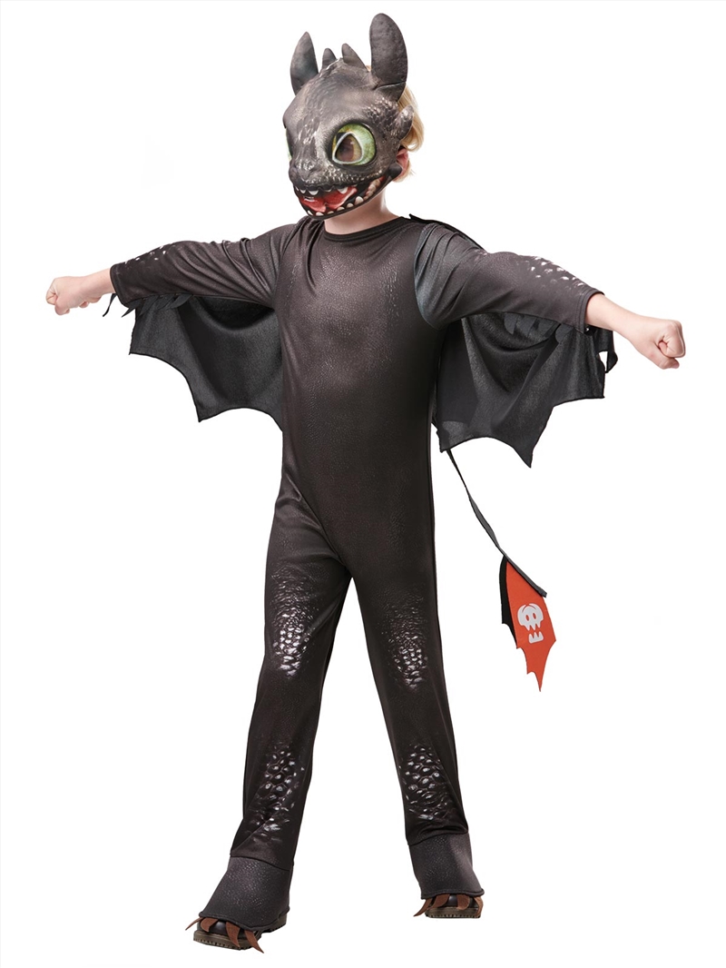 Toothless Night Fury Deluxe Costume 3-4Yr/Product Detail/Costumes