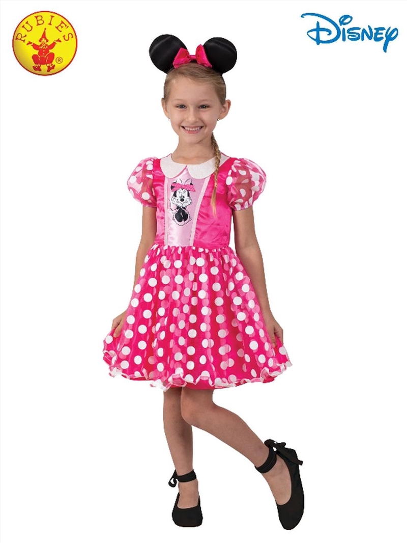 Minnie Mouse Pink Deluxe Costume - Size 6-8 Yrs/Product Detail/Costumes