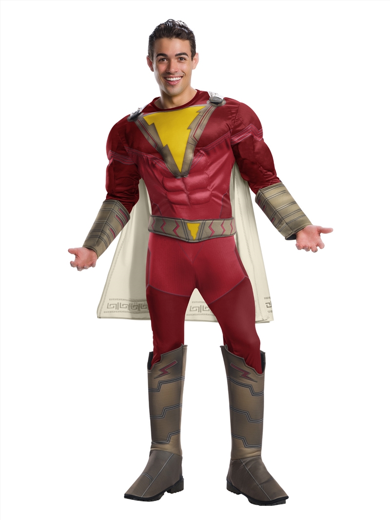 Shazam Deluxe Costume - Size Xl/Product Detail/Costumes