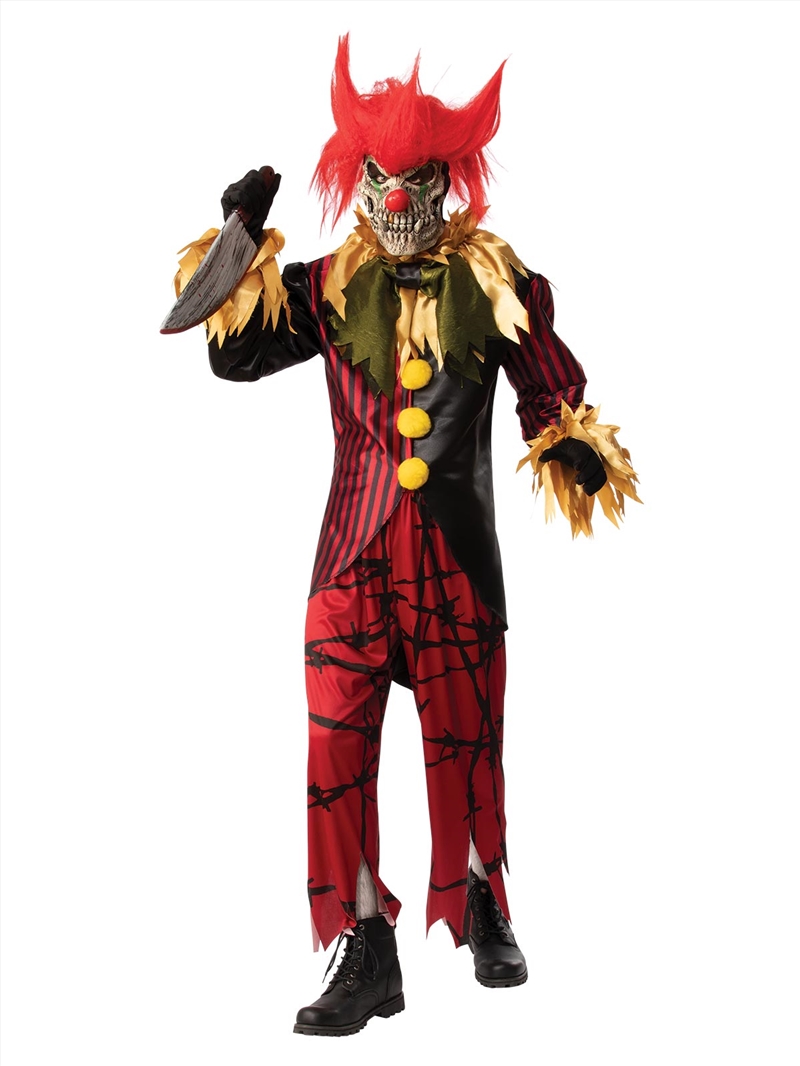 Crazy Clown Costume - Size Xl/Product Detail/Costumes