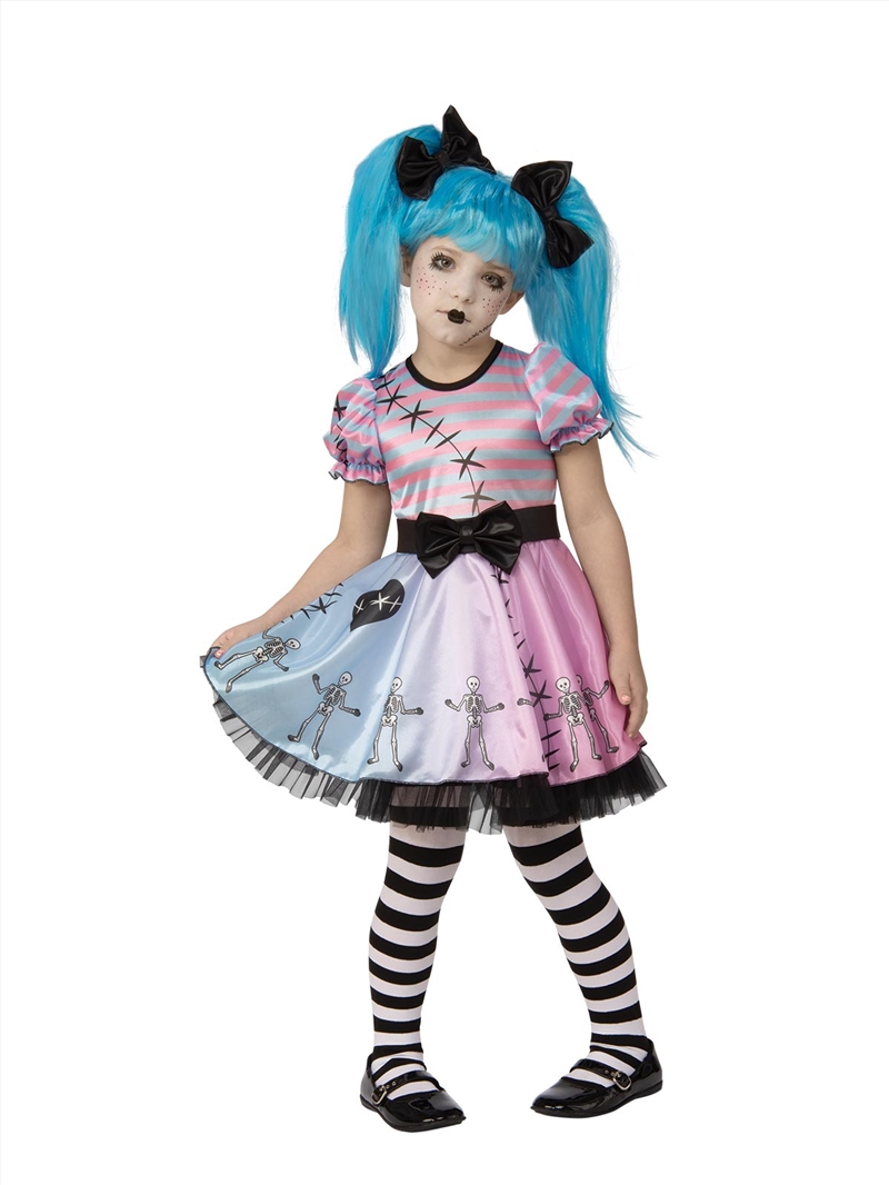 Little Blue Skelly Girl Costume - Size S/Product Detail/Costumes