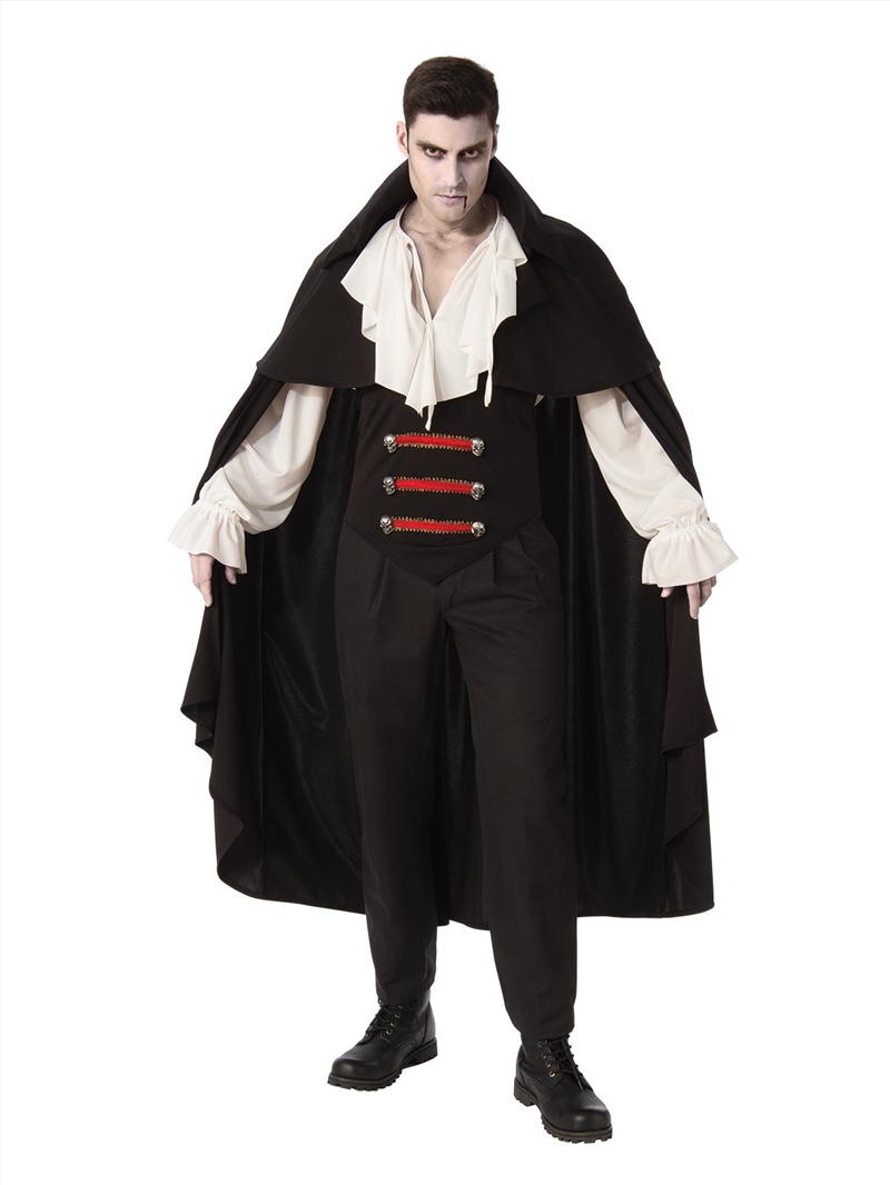 Elegant Vampire Man Costume - Size Xl/Product Detail/Costumes