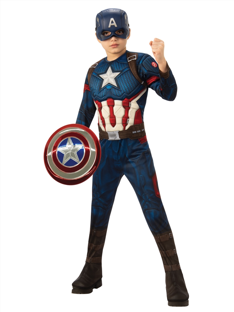 Captain America Premium Costume - Size 5-6/Product Detail/Costumes