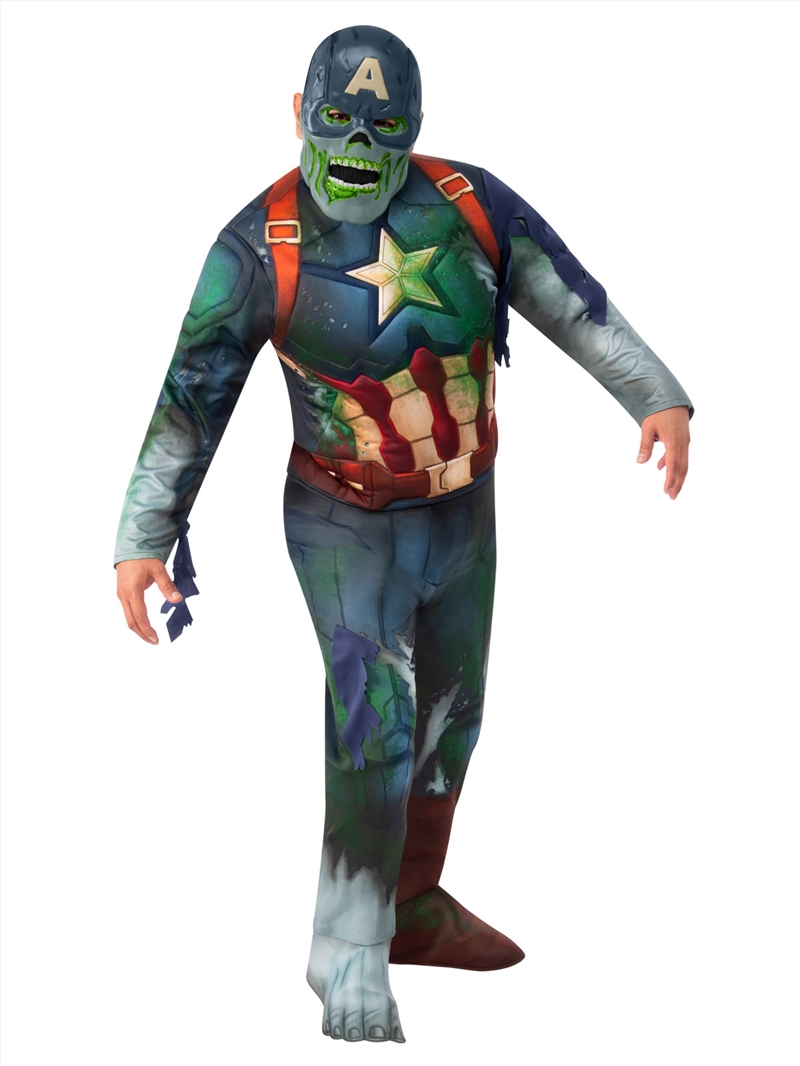 Captain America What If?  Zombie Deluxe - Size Std/Product Detail/Costumes