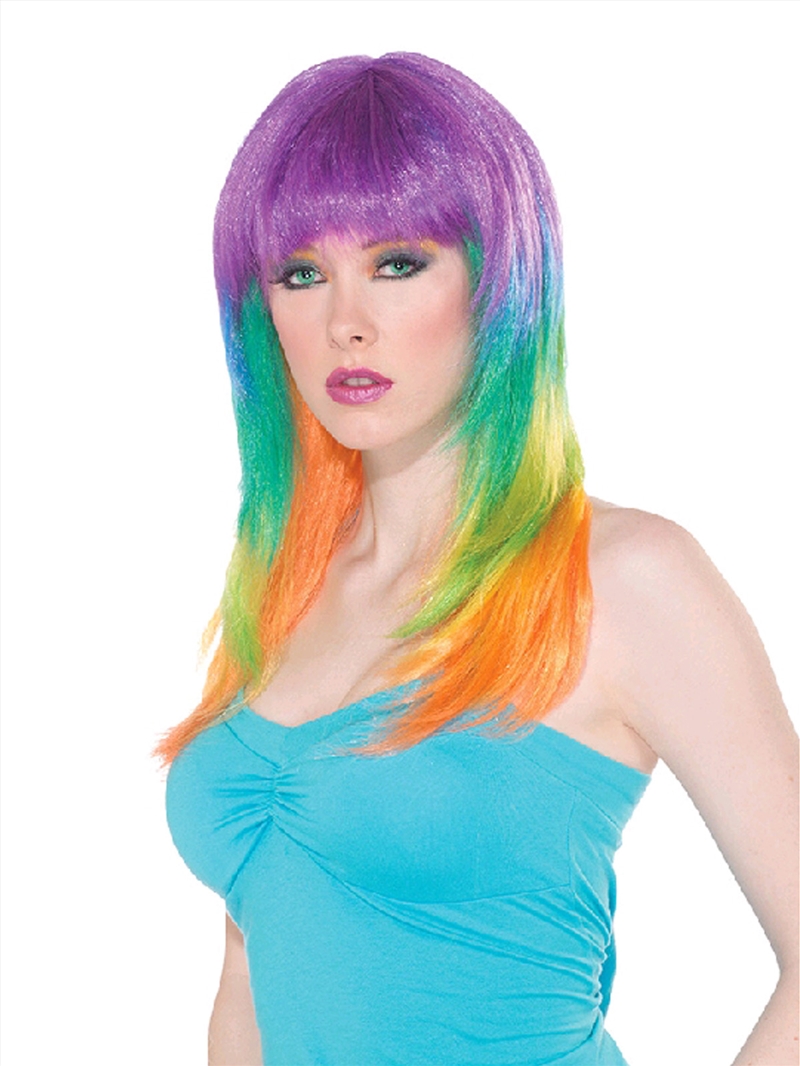 Club Candy Prism Wig - Adult/Product Detail/Costumes