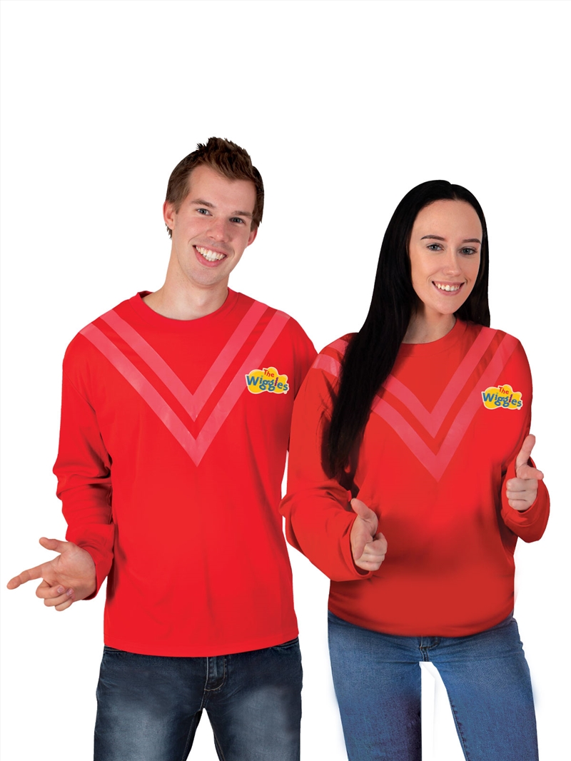 Red Wiggle Adult Costume Top - Size Std/Product Detail/Costumes