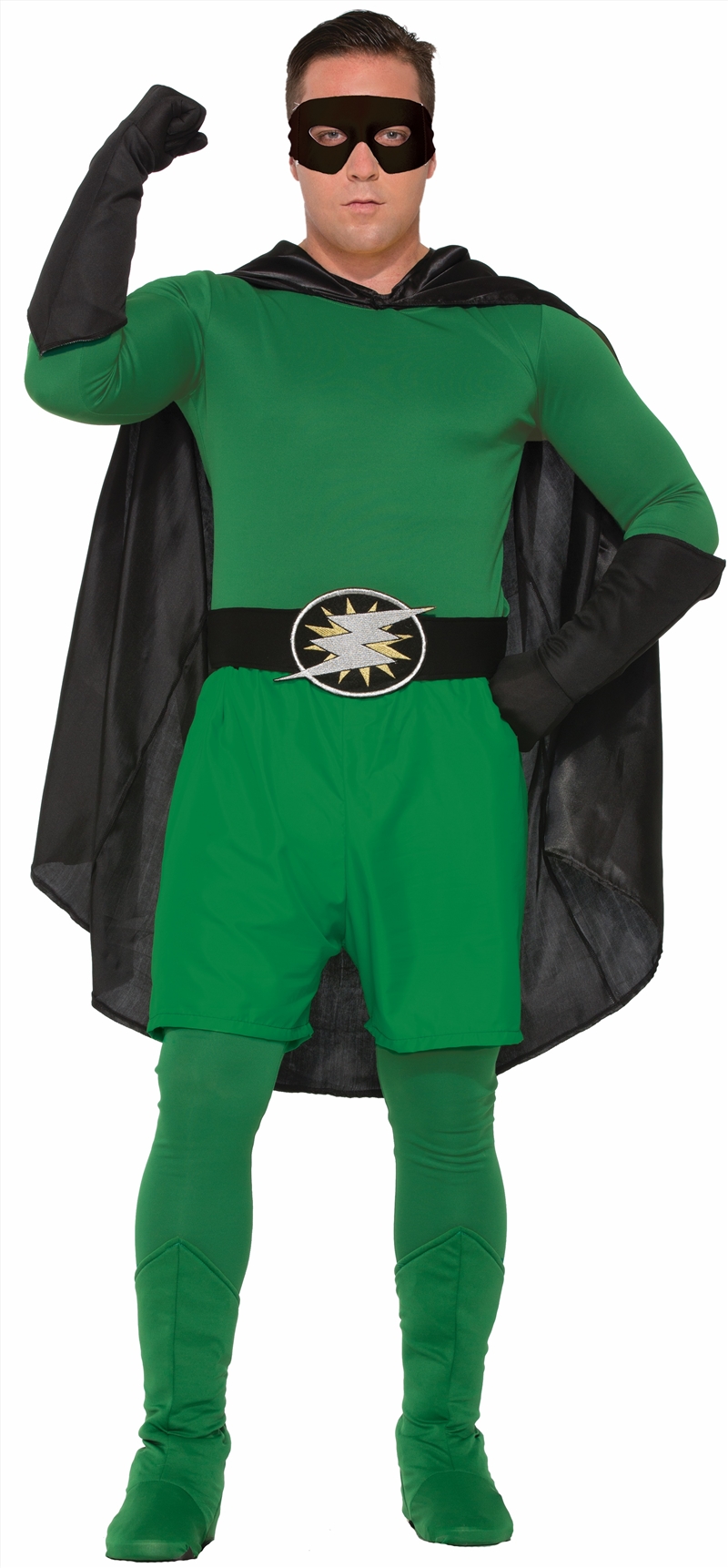 Hero Boxer Shorts - Green - Adult/Product Detail/Costumes