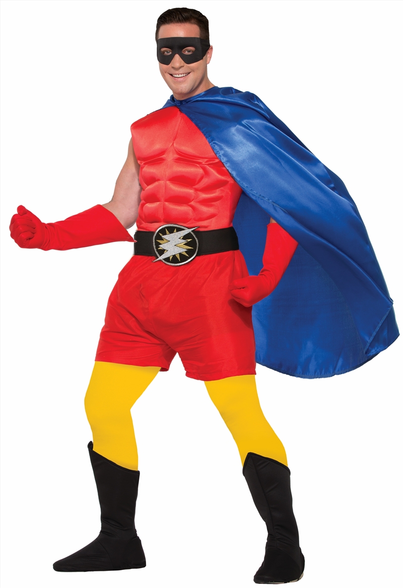 Hero Boxer Shorts - Red - Adult/Product Detail/Costumes