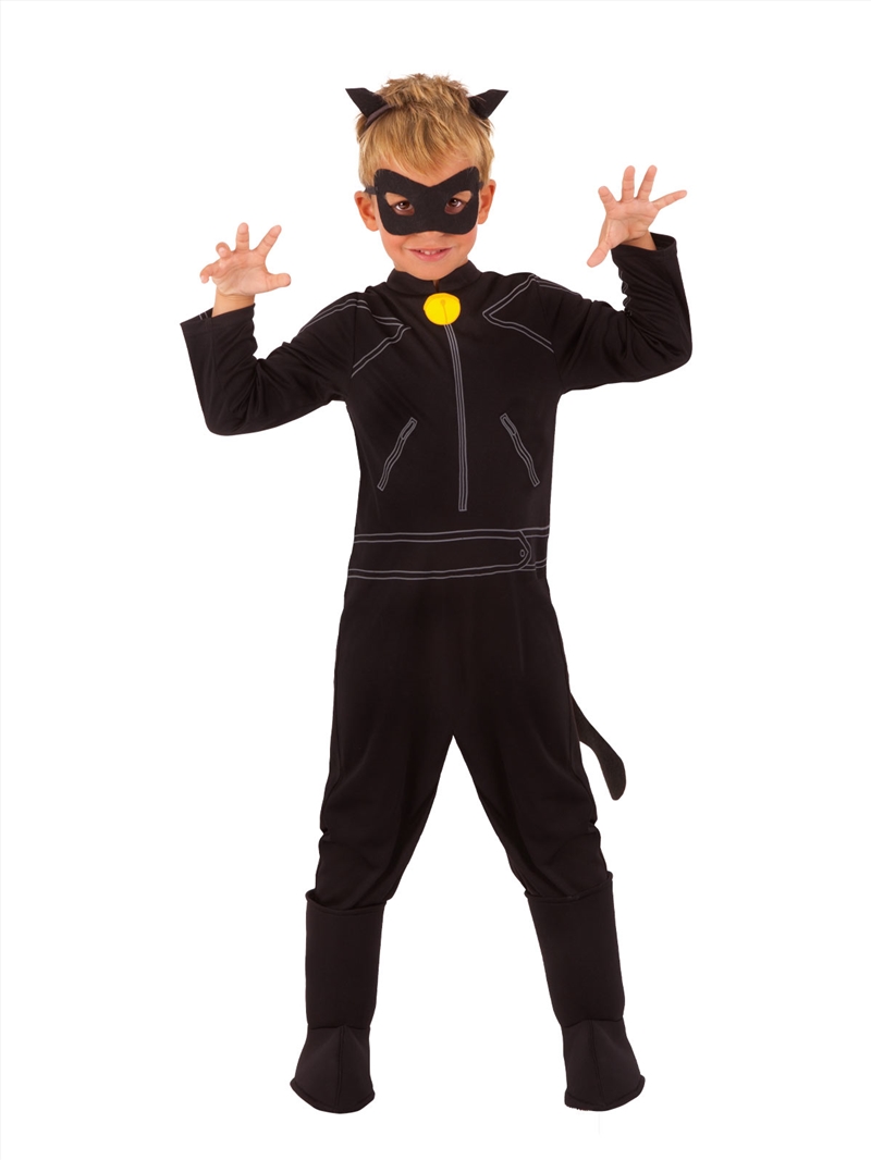 Cat Noir Miraculous Ladybug Costume - Size 3-5/Product Detail/Costumes