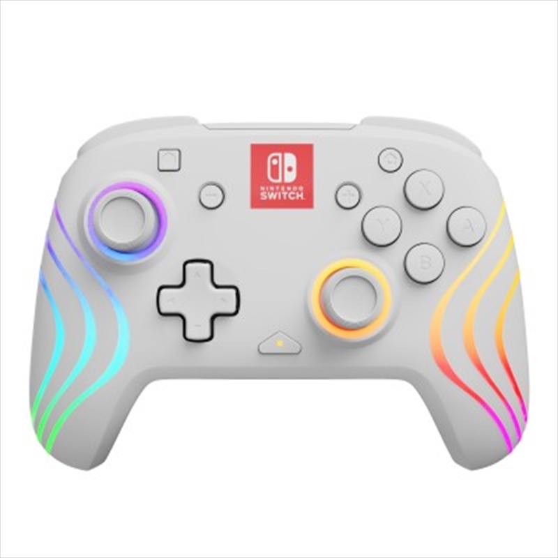 PDP Switch Afterglow Wave Wireless Controller White/Product Detail/Consoles & Accessories