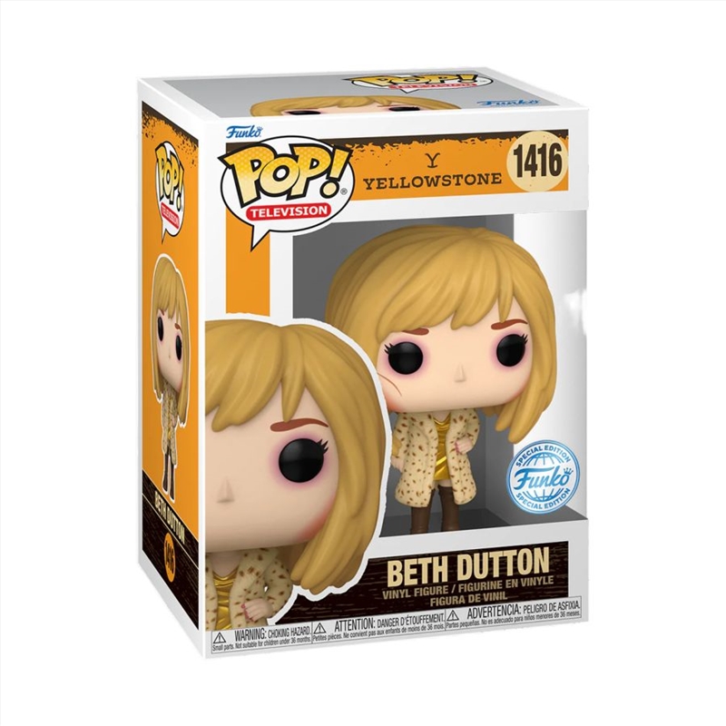 Yellowstone - Beth Wedding Metallic US Exclusive Pop! Vinyl [RS]/Product Detail/TV