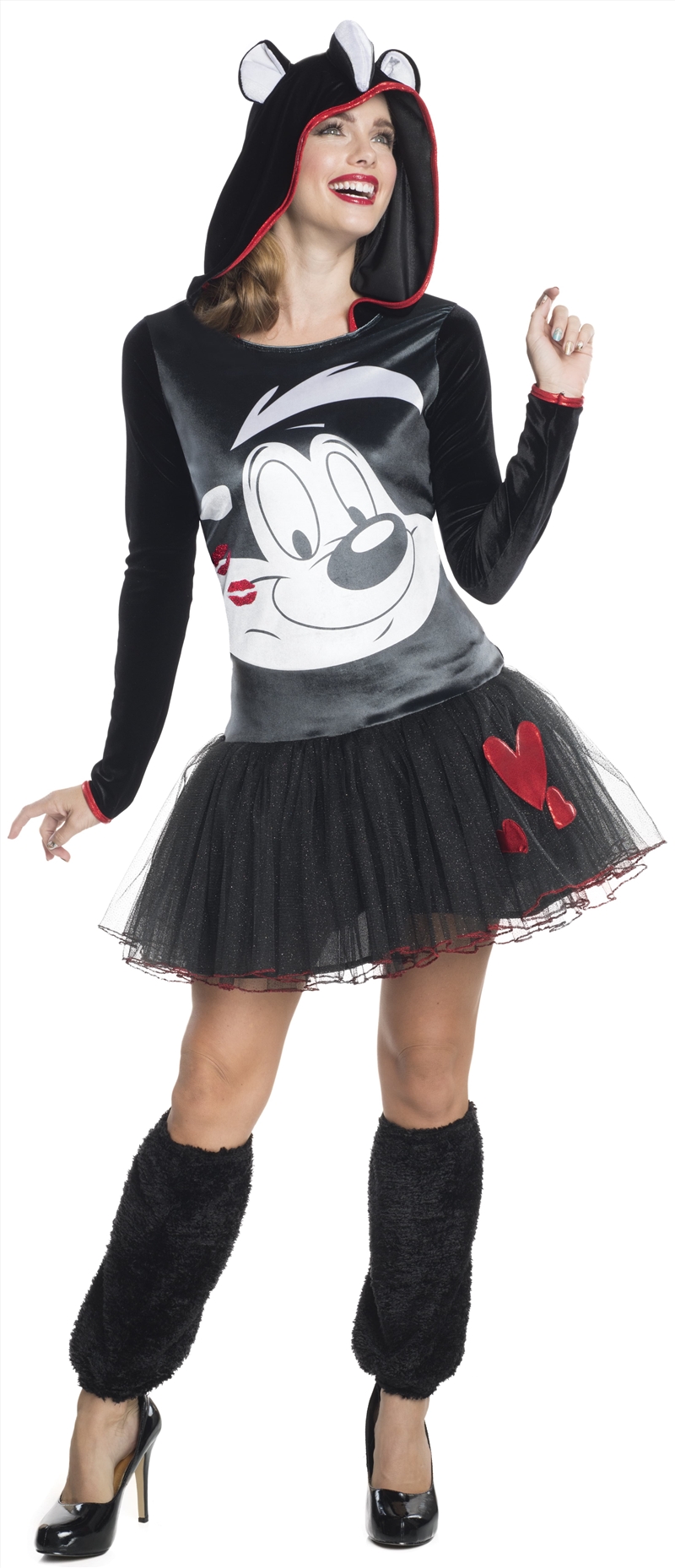 Pepe Le Pew Hooded Tutu Dress - Size L/Product Detail/Costumes