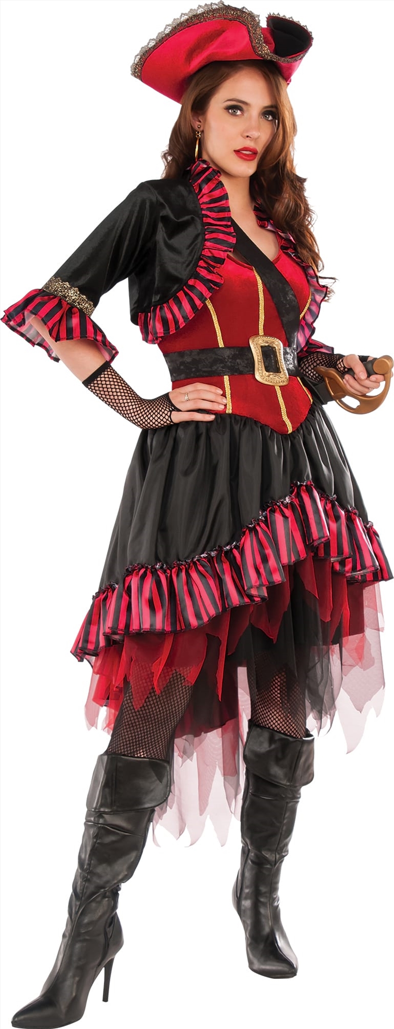 Lady Buccaneer Pirate Costume - Size Std/Product Detail/Costumes