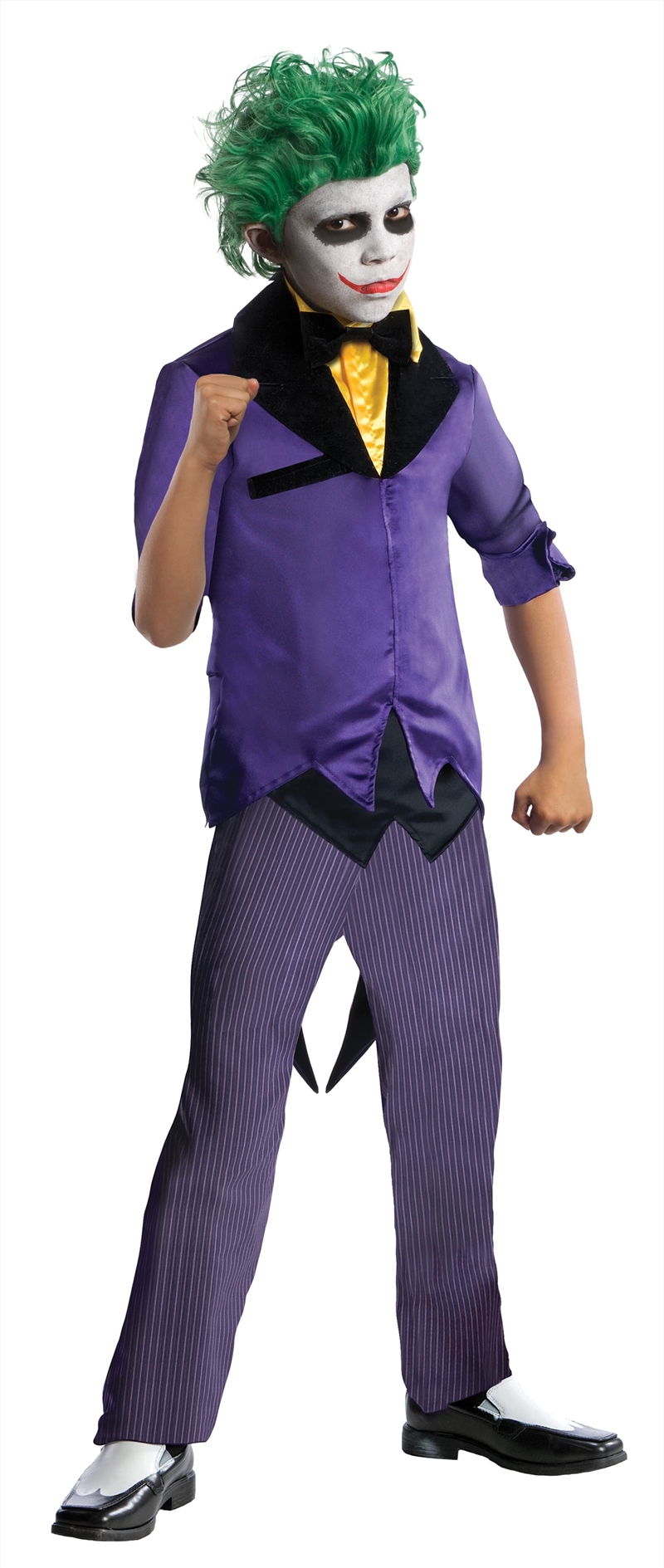 The Joker Deluxe Costume - Size L 8-10Yr/Product Detail/Costumes