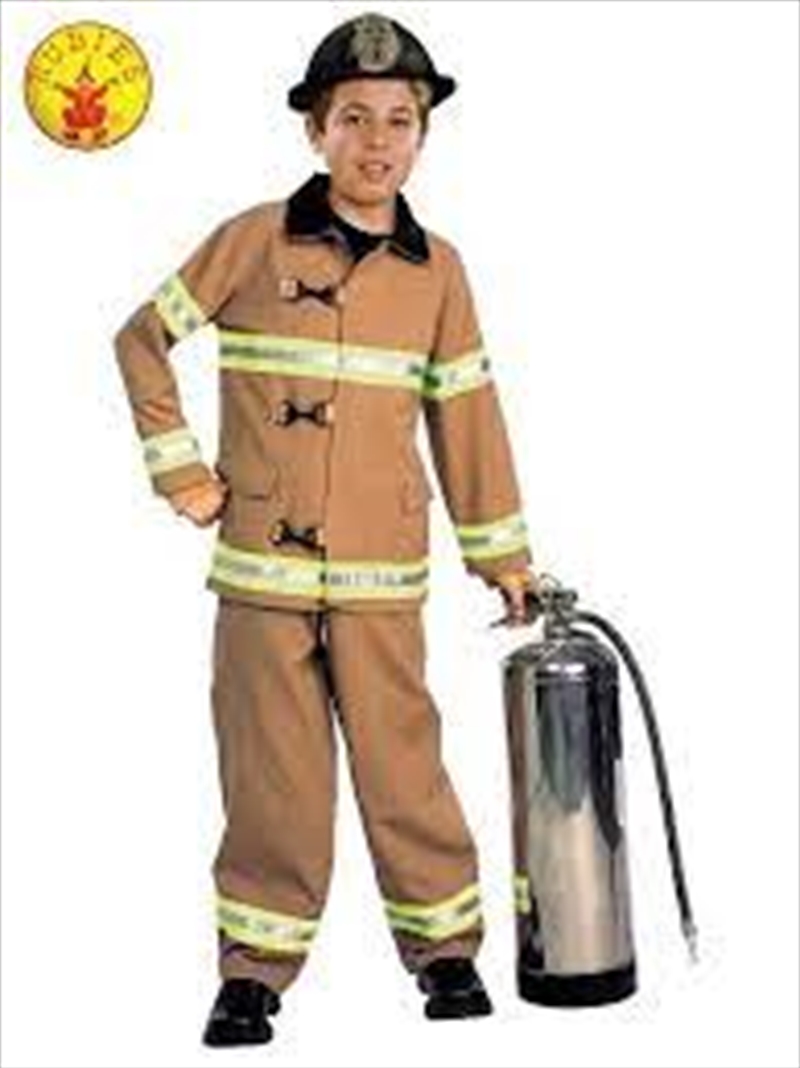 Fire Fighter Costume Child - Size L/Product Detail/Costumes