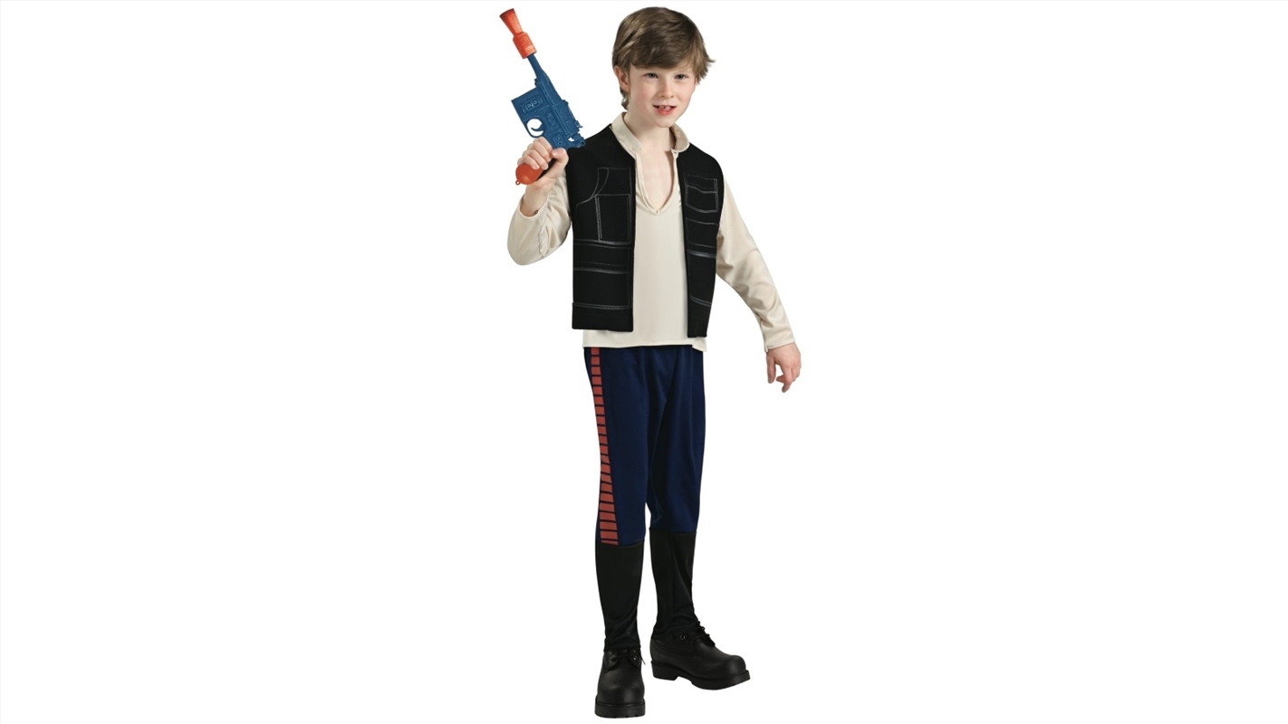 Han Solo Deluxe Costume - Size 8-10/Product Detail/Costumes