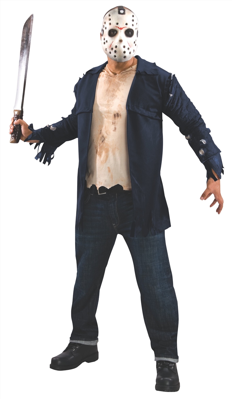 Jason Deluxe Costume - Size Xl/Product Detail/Costumes