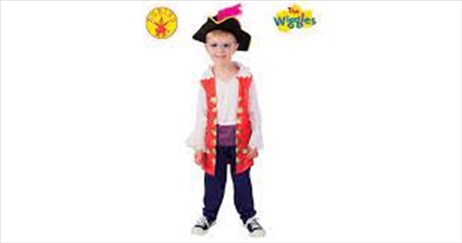 Captain Feathersword Deluxe Costume - Size 3-5/Product Detail/Costumes