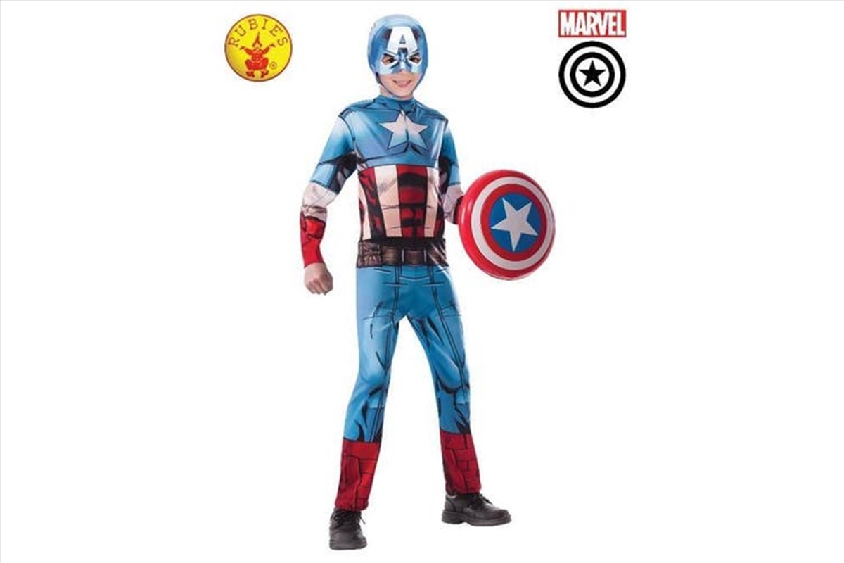 Captain America Aa Classic - Size 6-8/Product Detail/Costumes