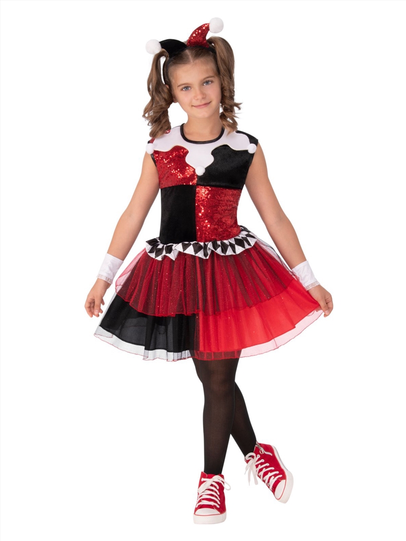 Harley Quinn Deluxe Tutu Costume - Size 3-5/Product Detail/Costumes